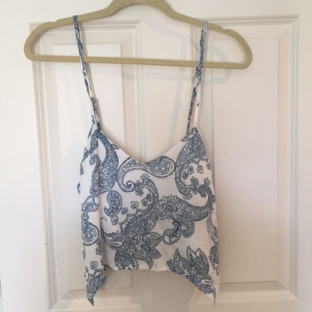 Paisley Tobi Crop Top